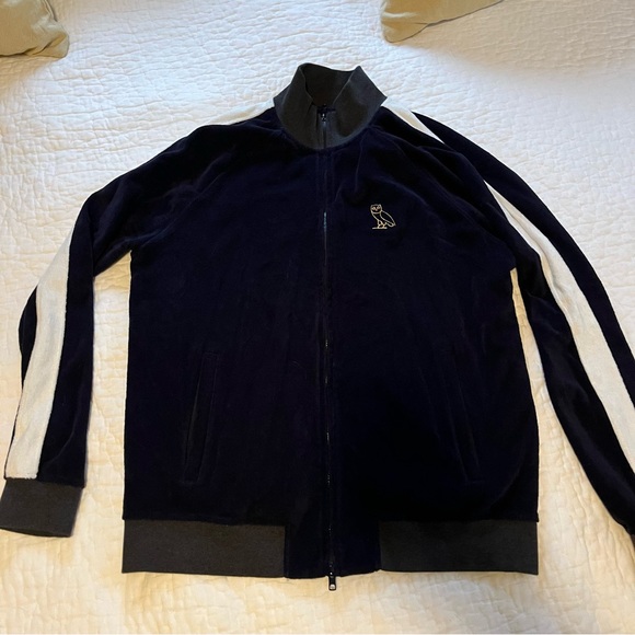 Ovo Track Jacket Black/Red/Gold October’s Very Own by Drake - Picture 1 of 5